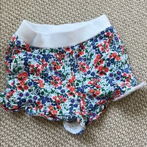 Janie and Jack Floral Kids Shorts - Multicolor